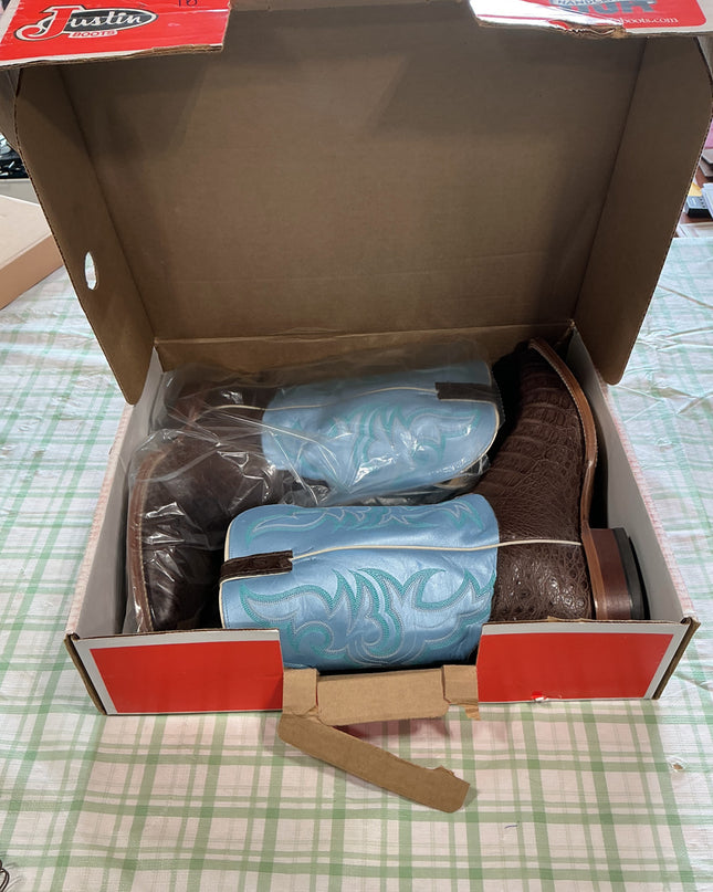 cowboy boots skyblue 