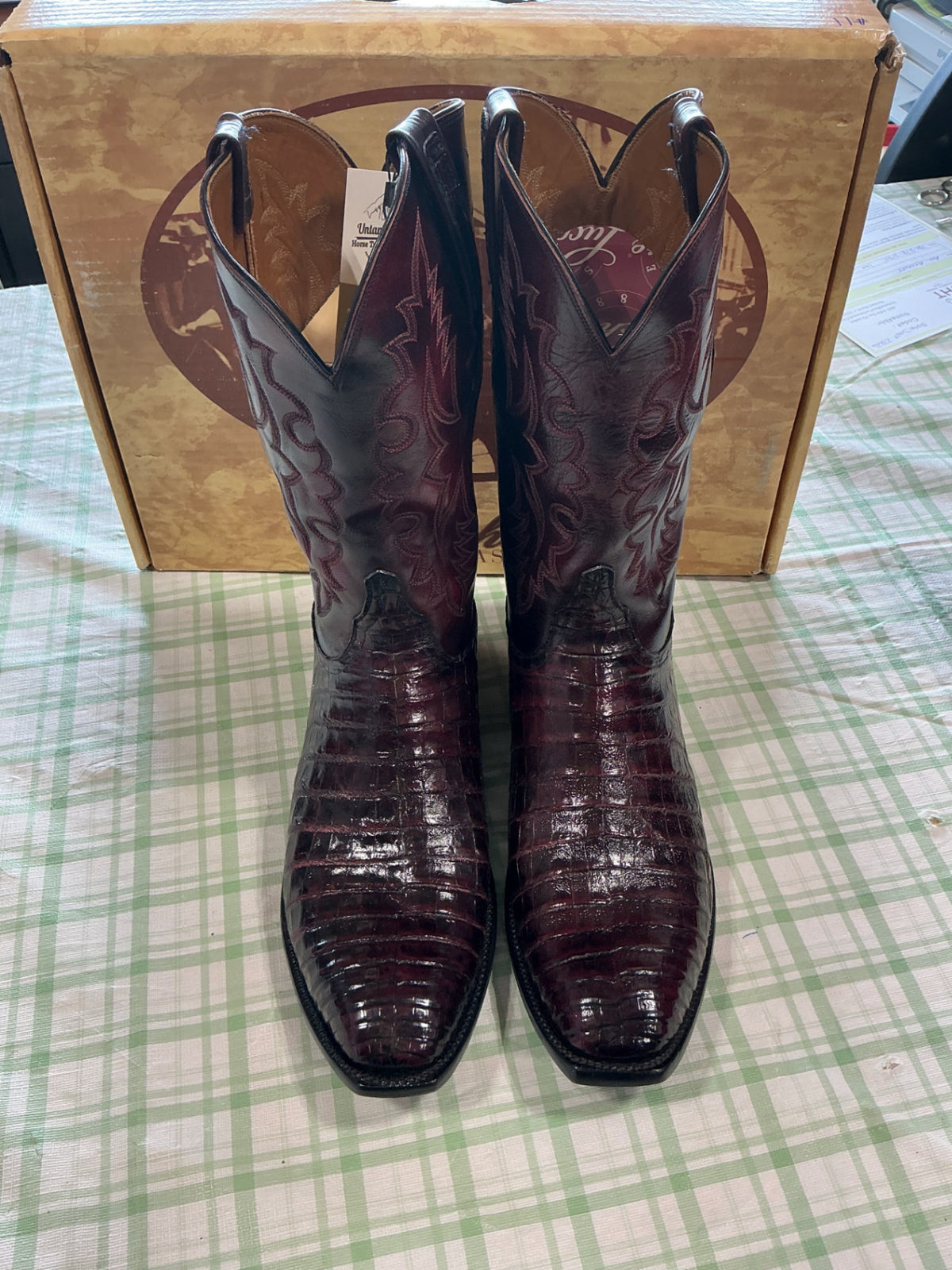 cowboy boots lucchese classics 