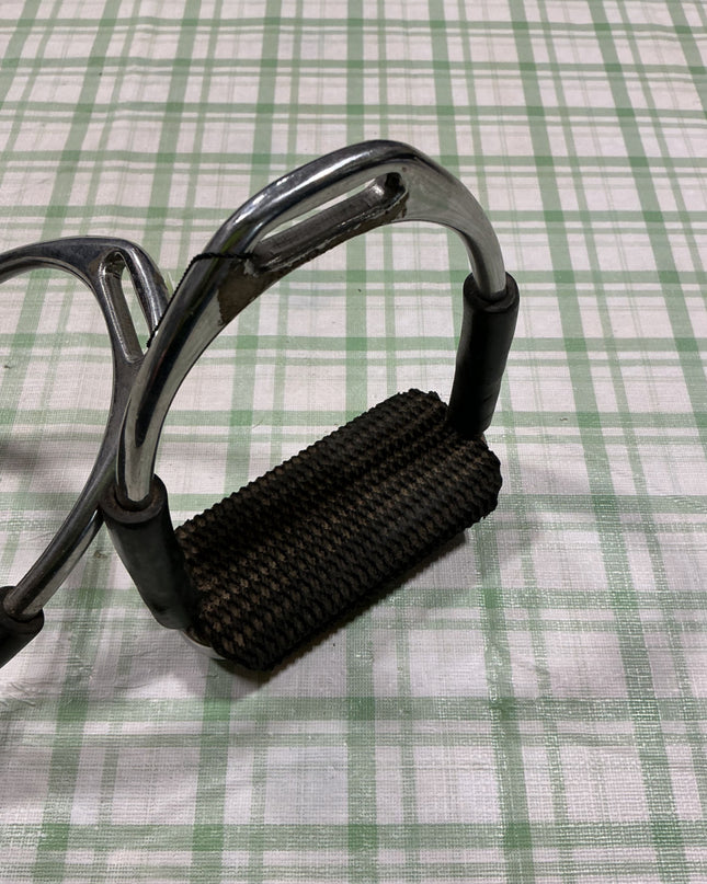 english stirrups black 