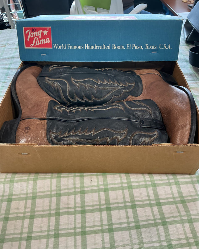 cowboy boots tony lama 