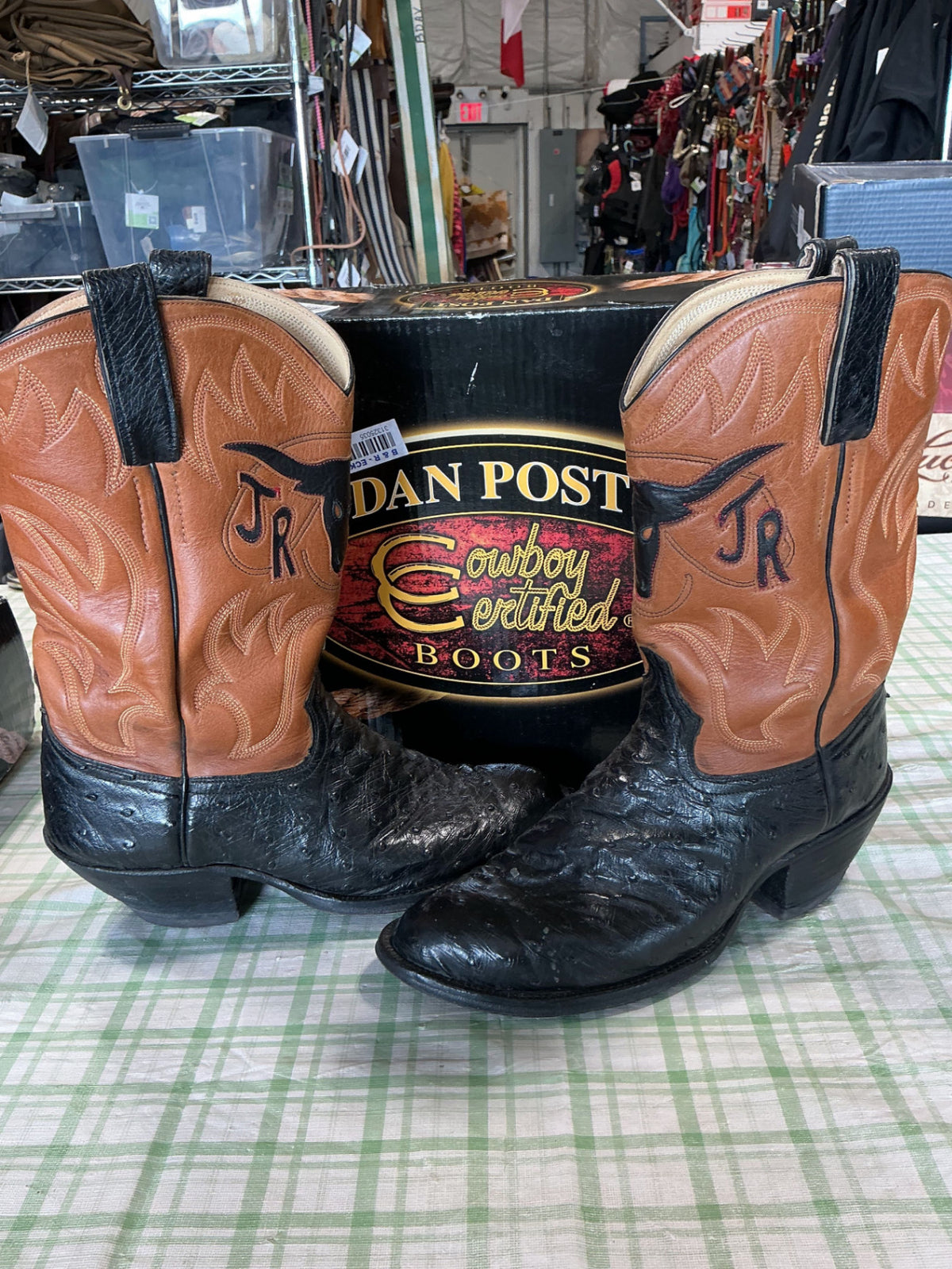 cowboy boots dan post 13"