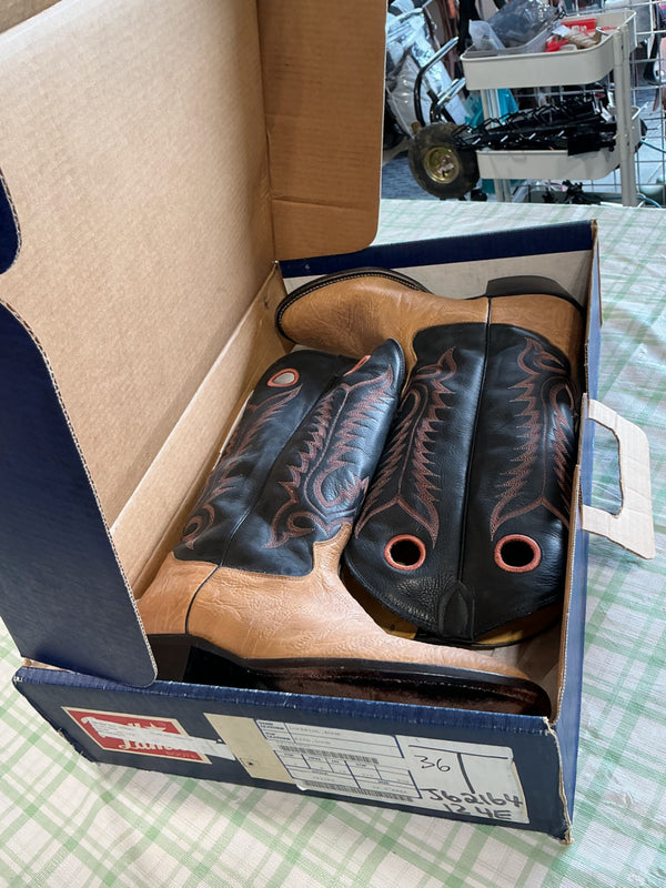 Cowboy Boots – Tony Lama, Bone Imperial, Size 12 | Used, Very Good
