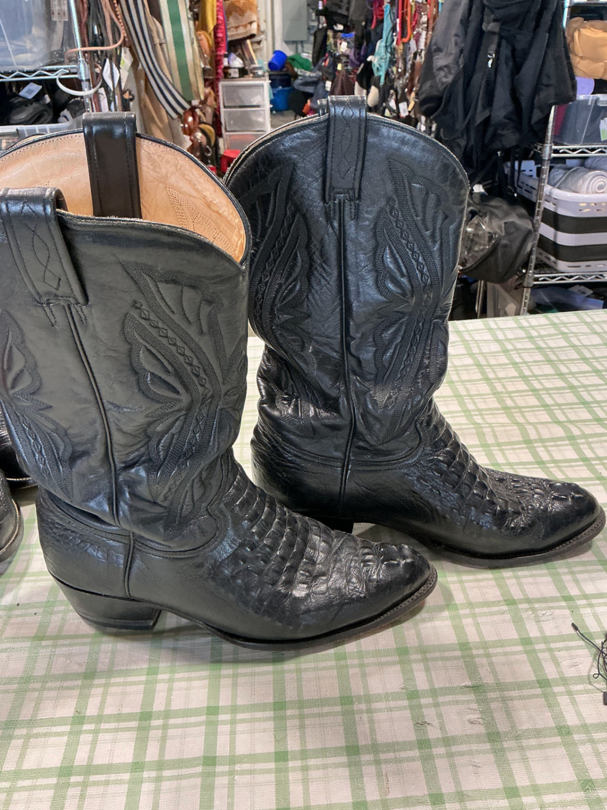 cowboy boots ranchers 12"