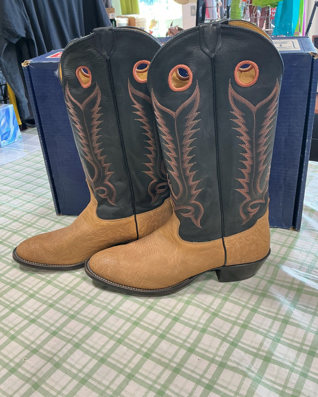 cowboy boots tony lamas 12"