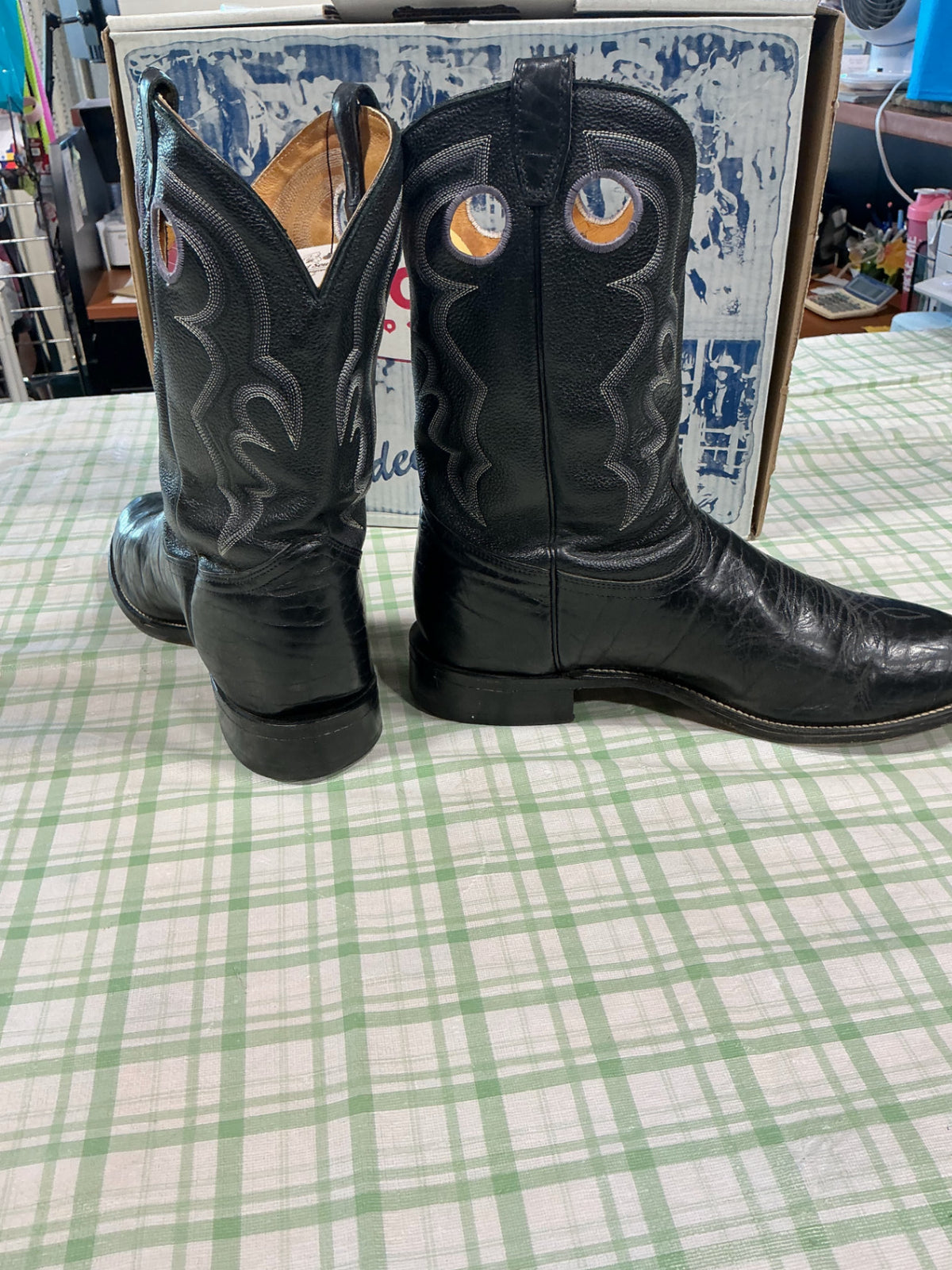cowboy boots boulet 3E bottes western boots rodeo collection 