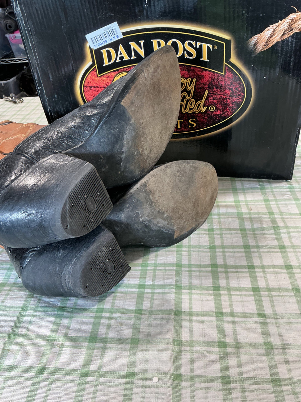 cowboy boots dan post 13"