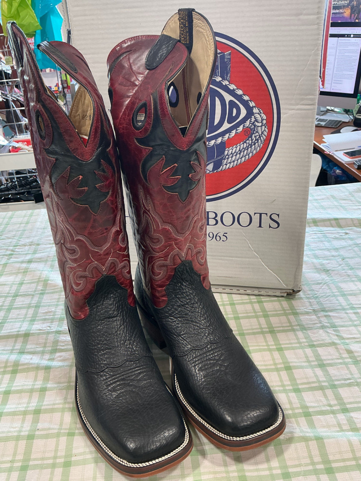 cowboy boots Hondo boots 