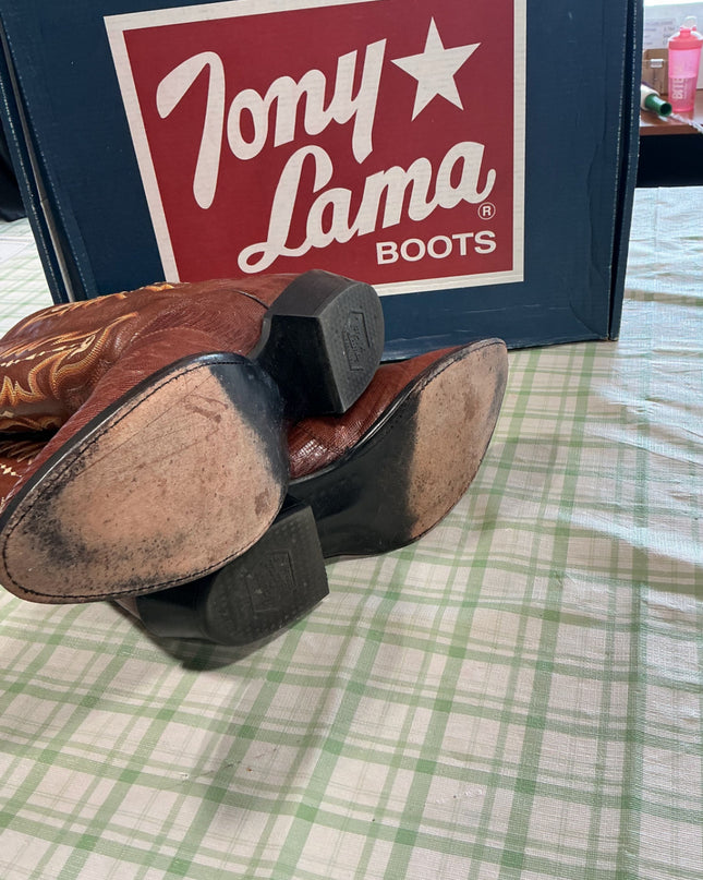 cowboy boots tony lamas 