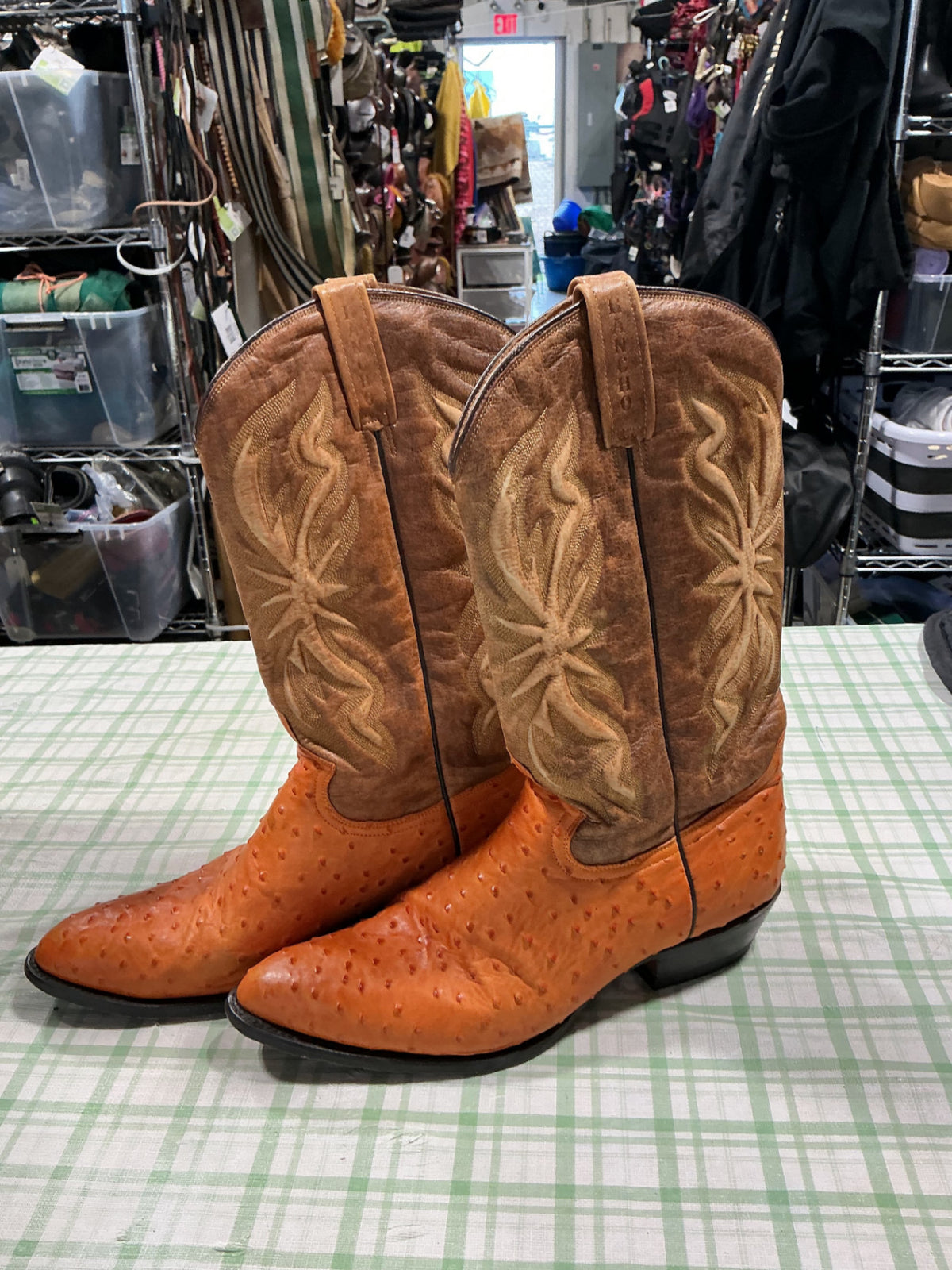 cowboy boots 12EE ranchos 