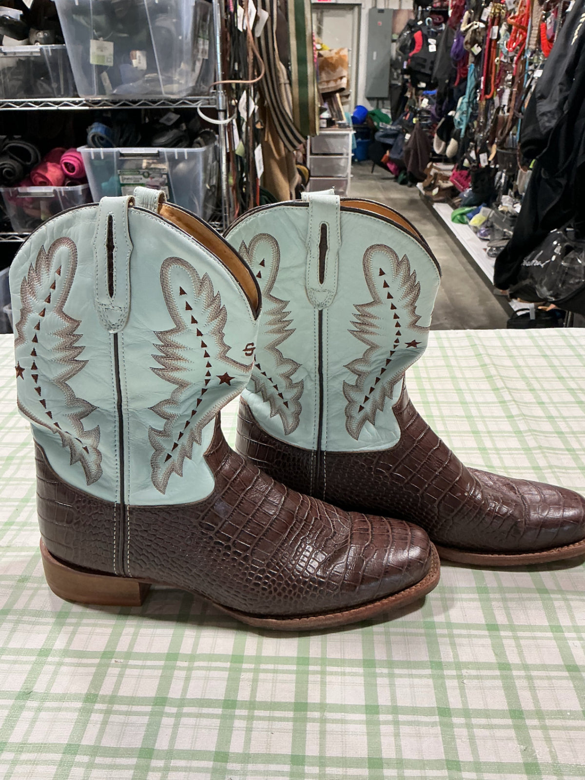 cowboy boots 13" stetsons 