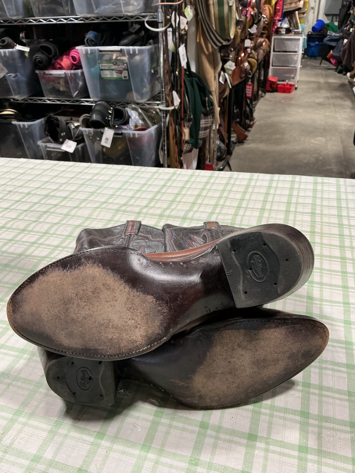 cowboy boots sanders boots 13" 