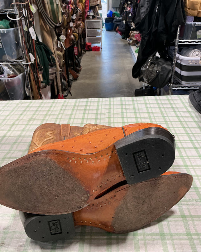 cowboy boots 12EE ranchos 