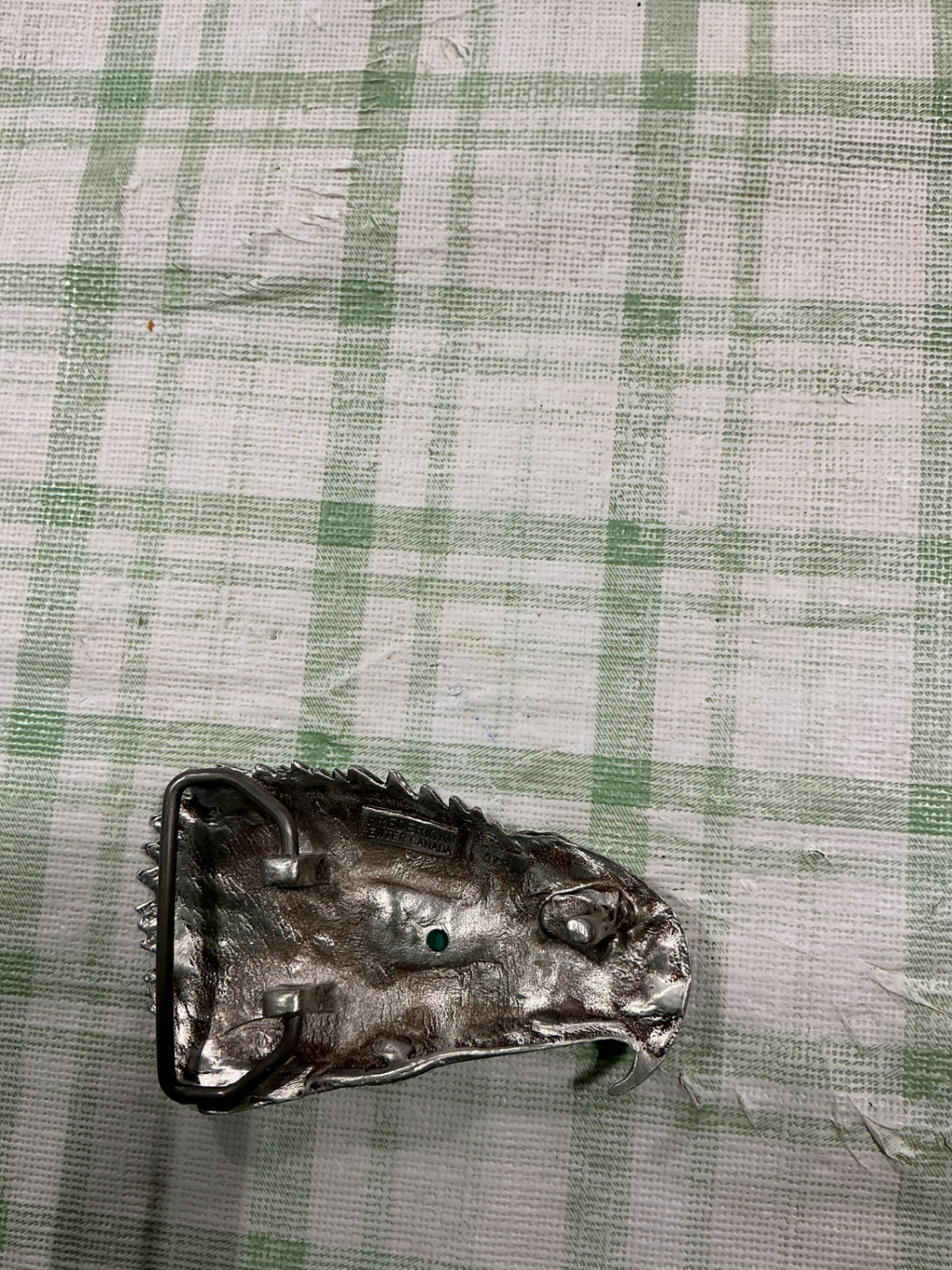 belt buckle eagle head 