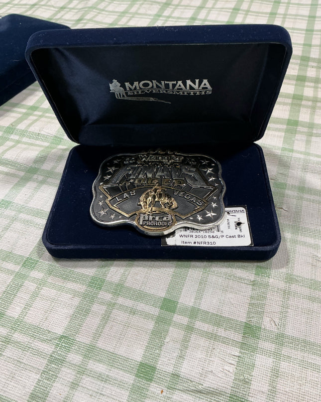 belt buckle wrangler 2010