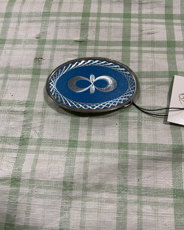 blue belt buckle