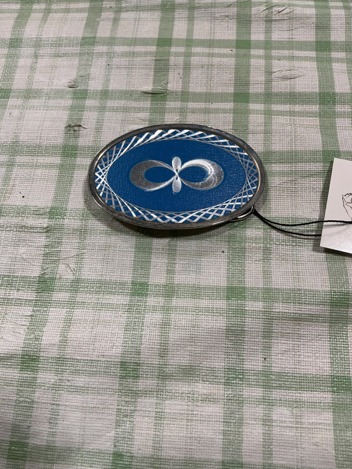 blue belt buckle
