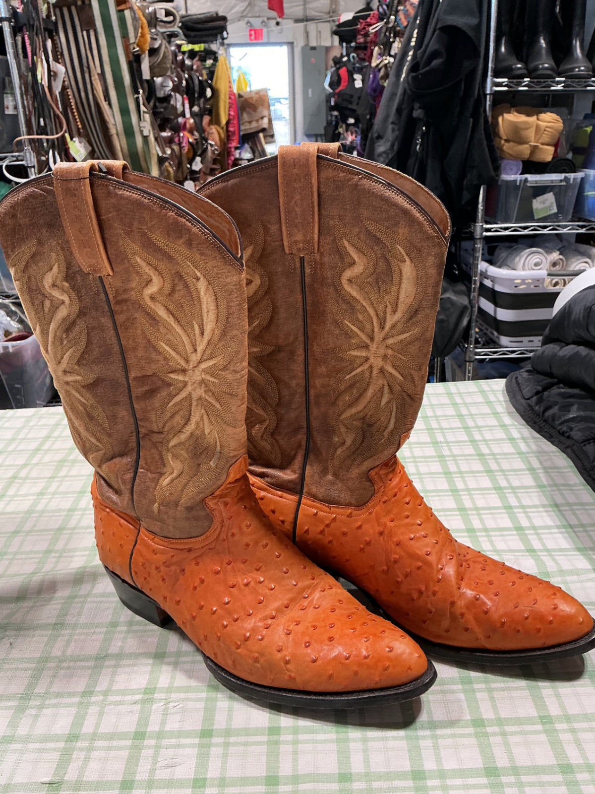cowboy boots 12EE ranchos 