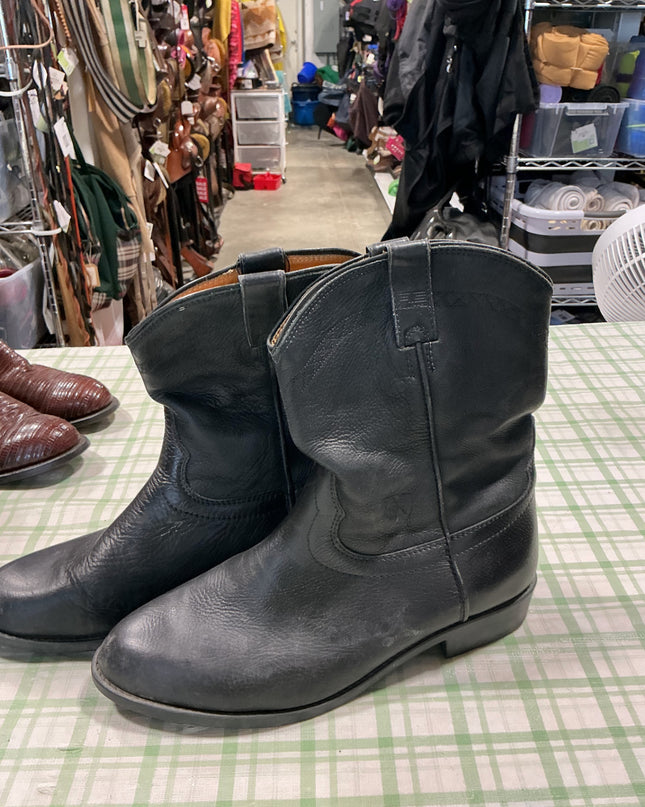 cowboy boots black 13M