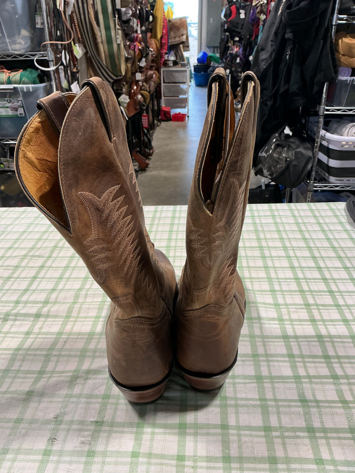 cowboy boots boulet 13" wide 