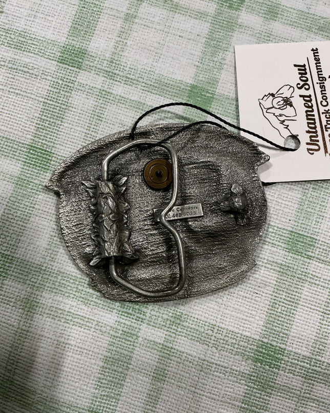 belt buckle esso petroleum canada 