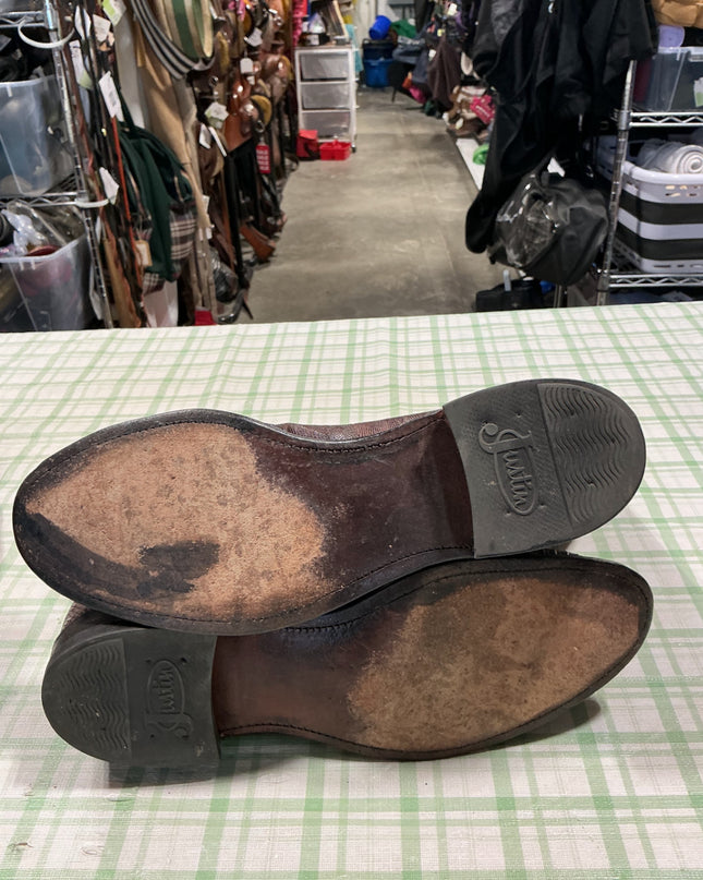 cowboy boots 12EE juston boots 