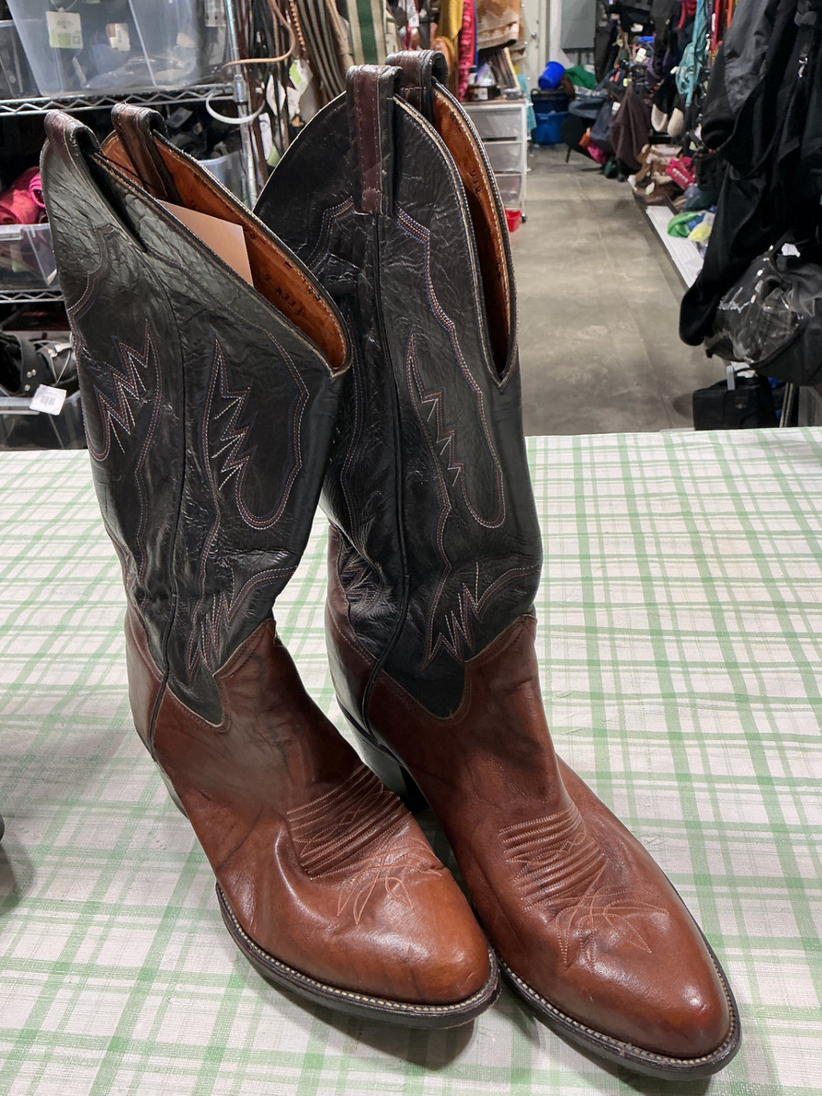 cowboy boots sanders boots 13" 