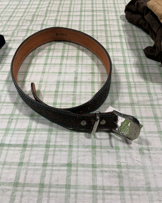 leather belt 44"
