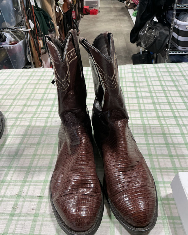 cowboy boots 12EE juston boots 