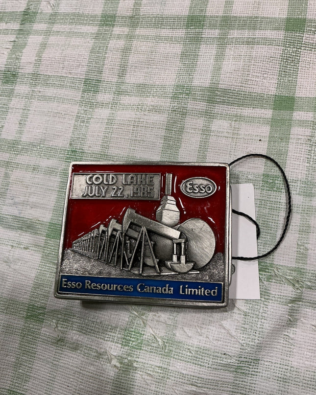 belt buckle esso resources 