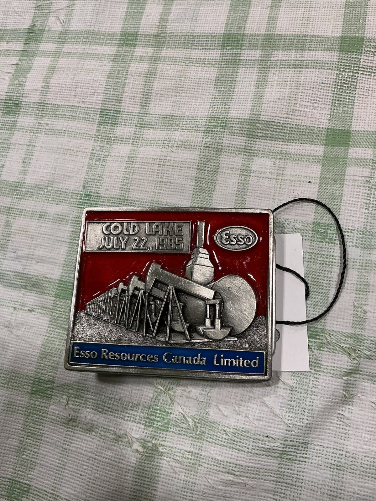 belt buckle esso resources 