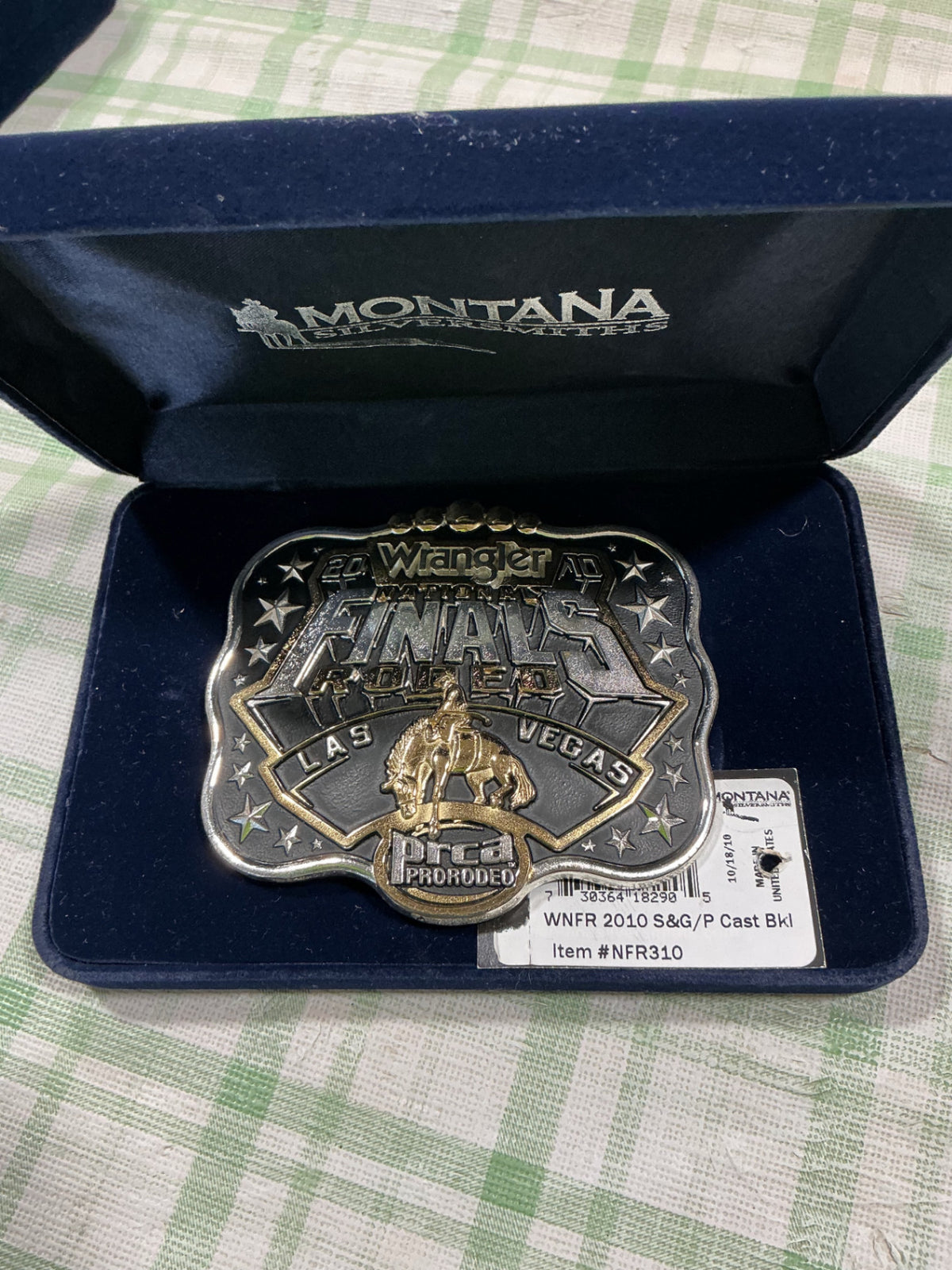 belt buckle wrangler 2010