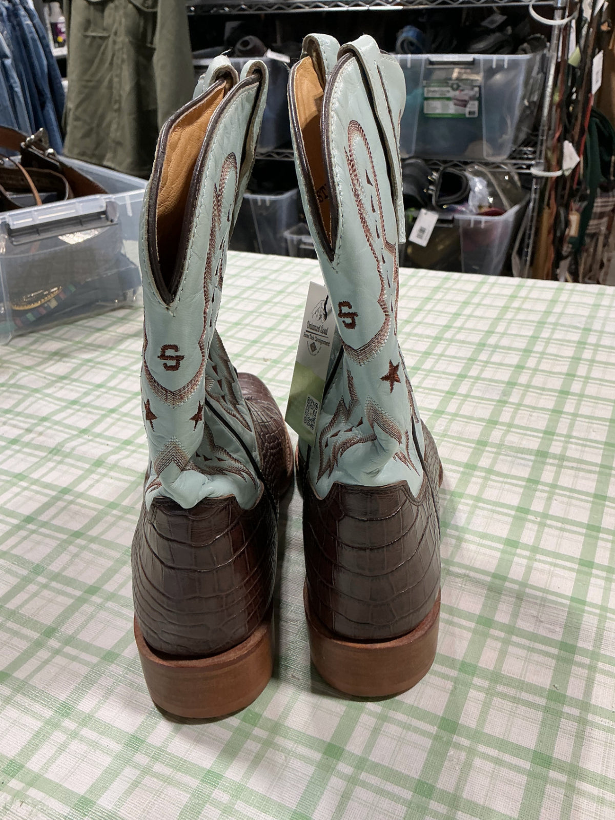 cowboy boots 13" stetsons 
