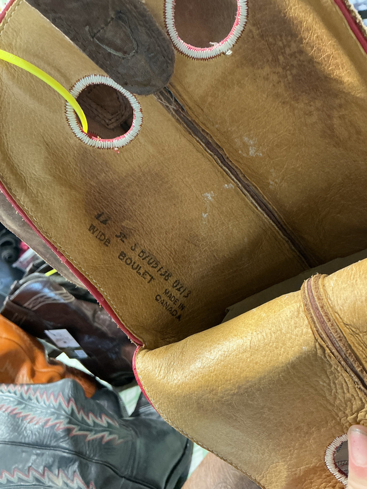 cowboy boots boulet 13E