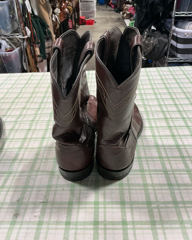 cowboy boots 12EE juston boots 