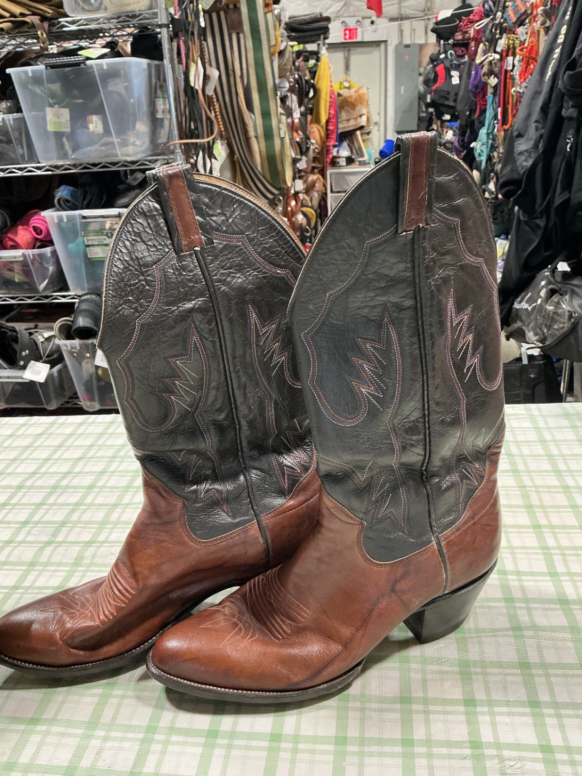 cowboy boots sanders boots 13" 