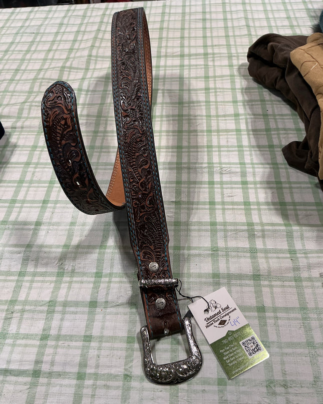 leather belt 44"