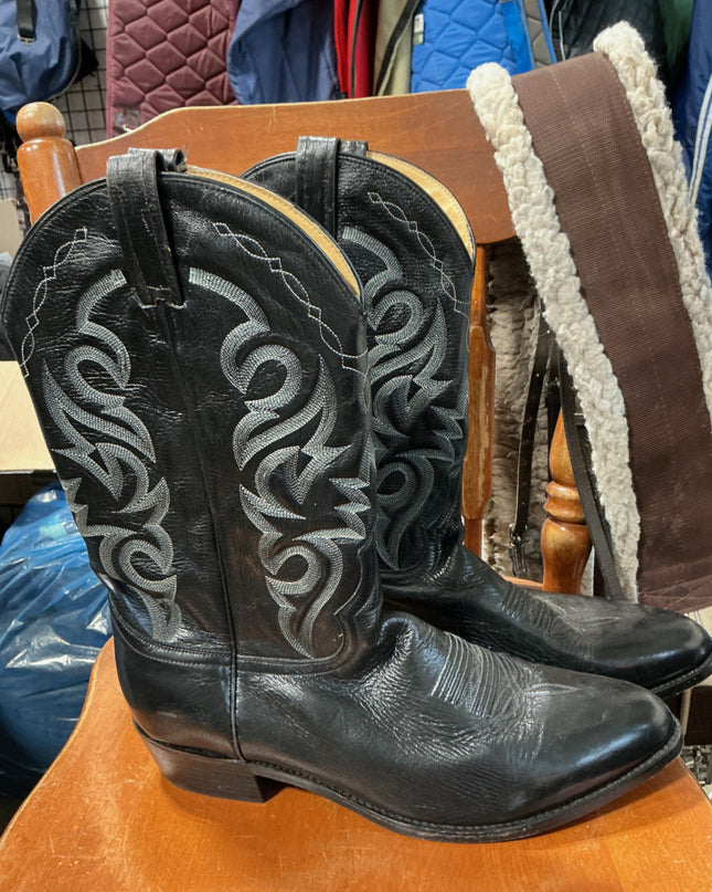 cowboy boots dan post 13"