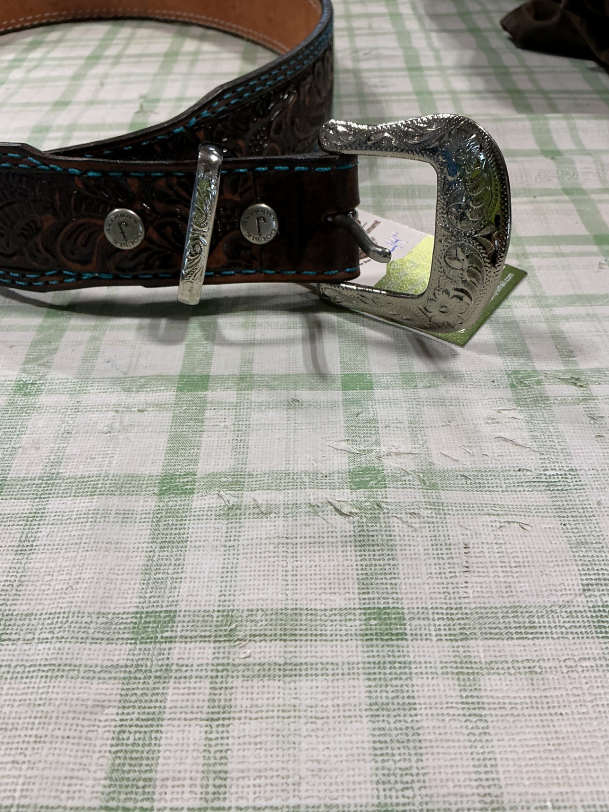 leather belt 44"