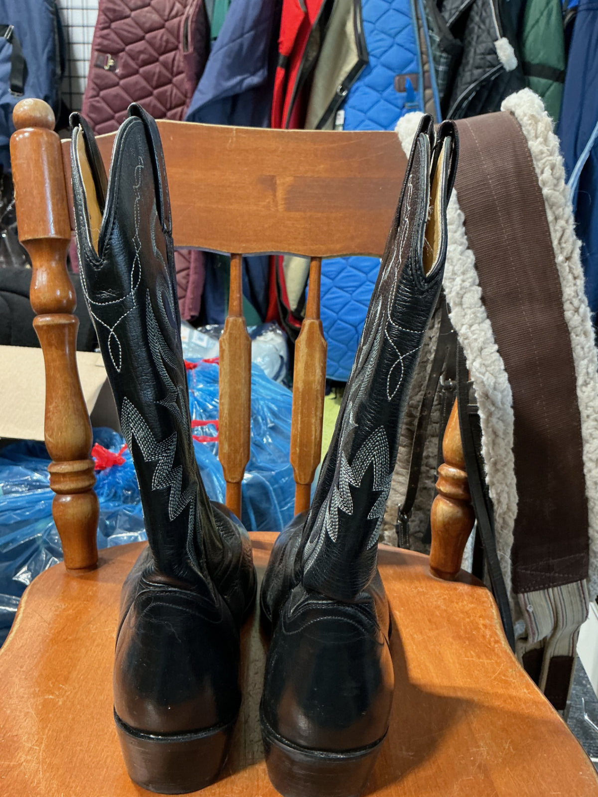 cowboy boots dan post 13"