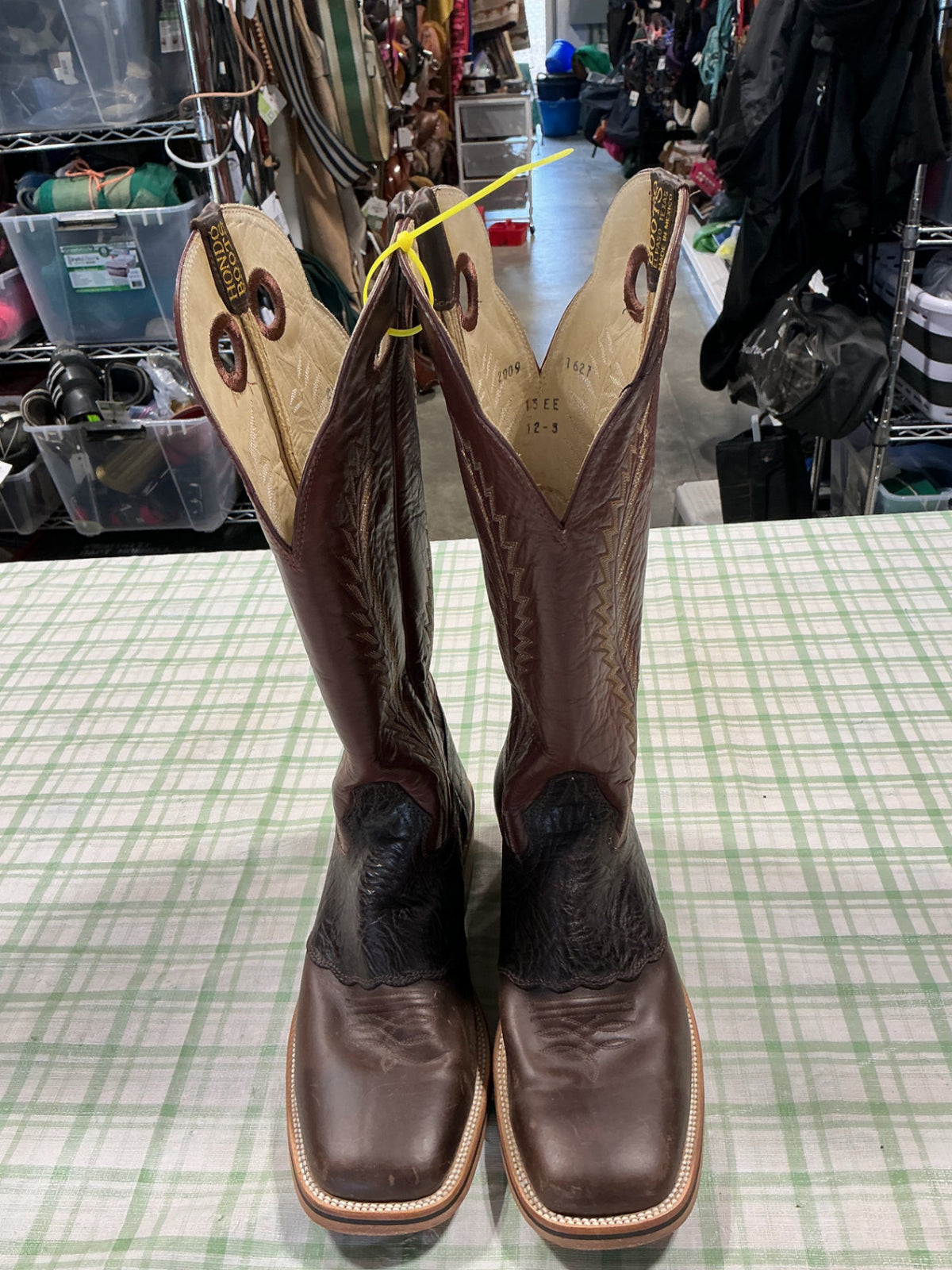 cowboy boots hondo boots 13"