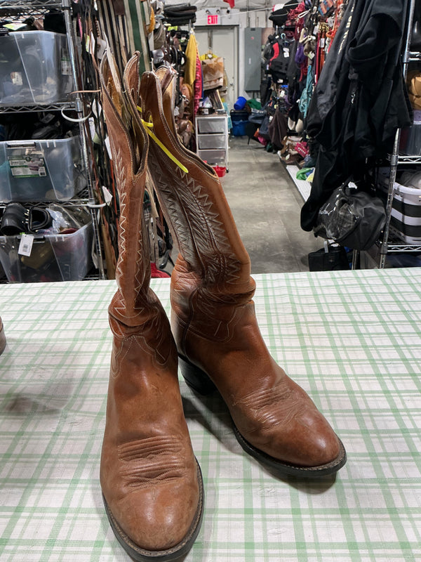 Cowboy Boots – Hondo, Brown Leather, 12.5D | Used, Very Good