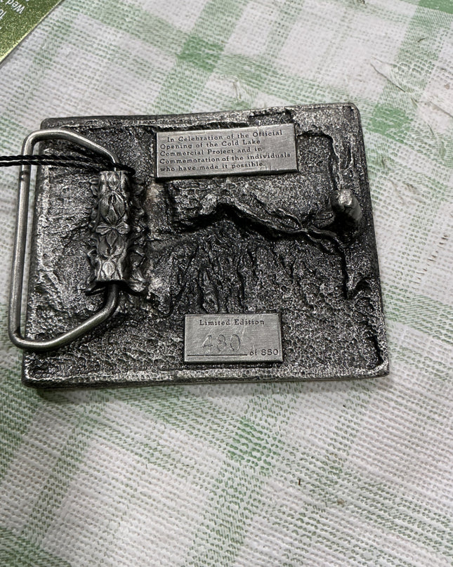 belt buckle esso resources 
