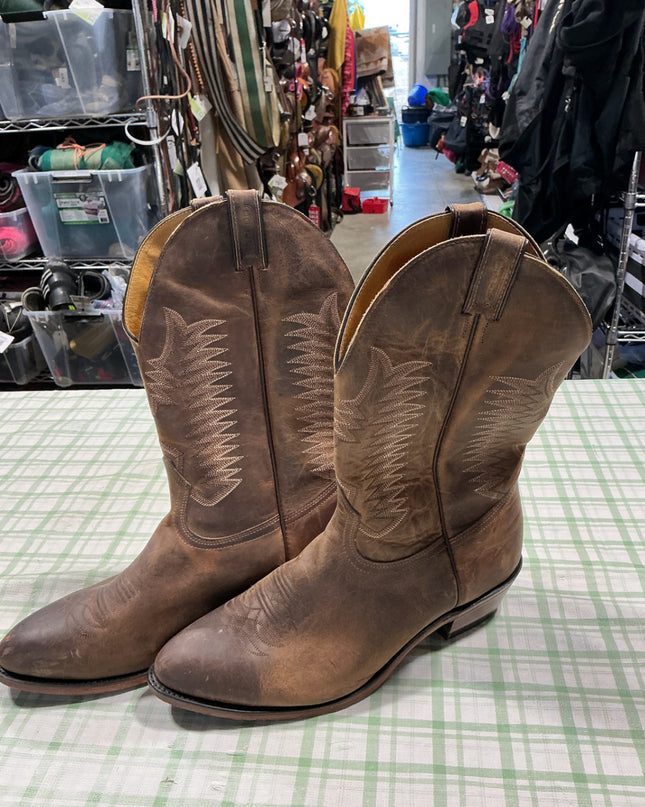 cowboy boots boulet 13" wide 