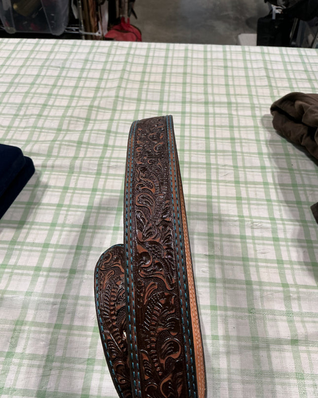 leather belt 44"