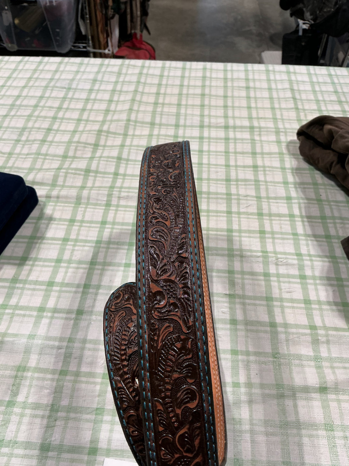 leather belt 44"