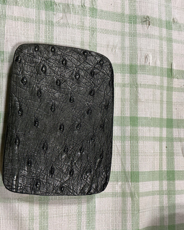 belt buckle leather black 