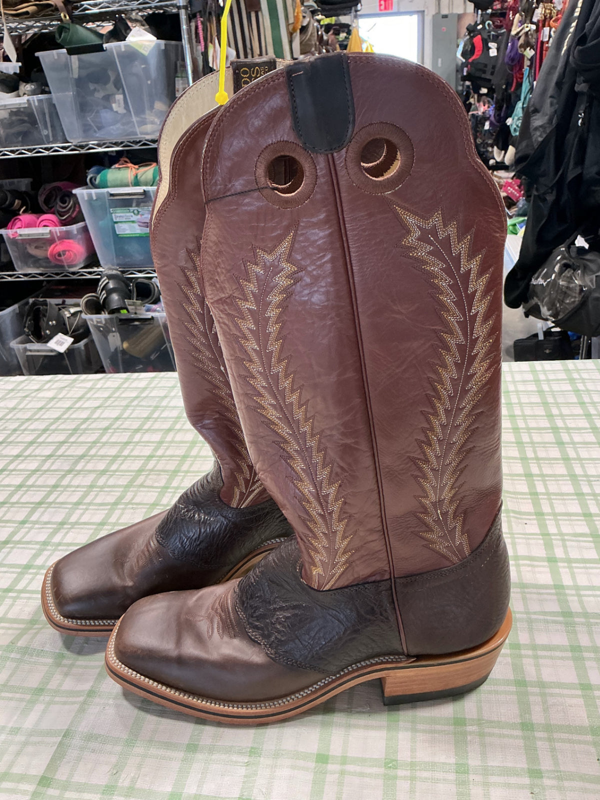 cowboy boots hondo boots 13"