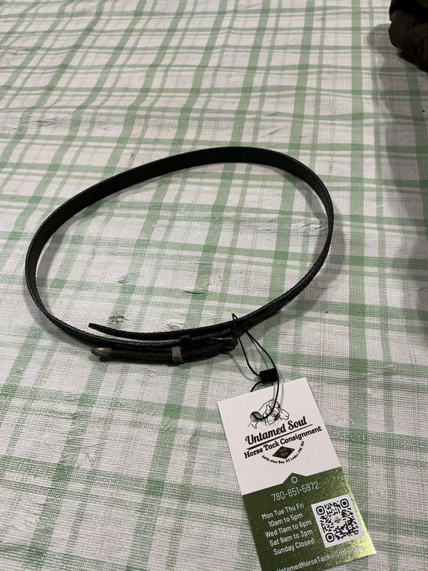 Cowboy Hat Band – Black Leather | Used, Very Good