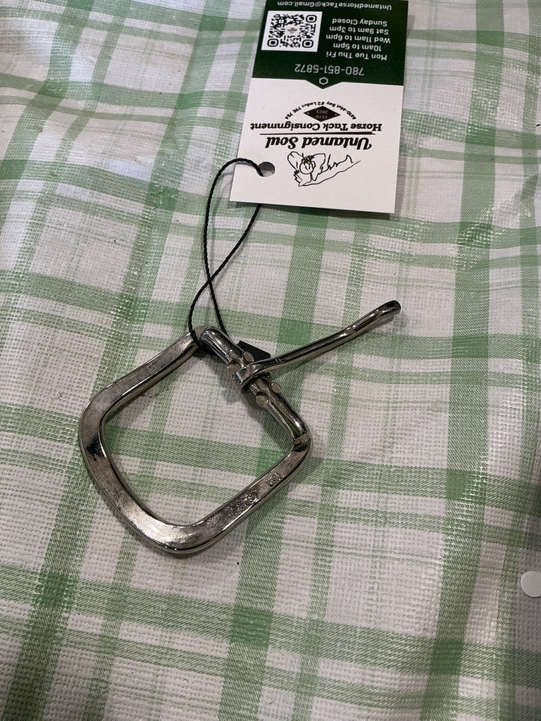 belt buckle silver 