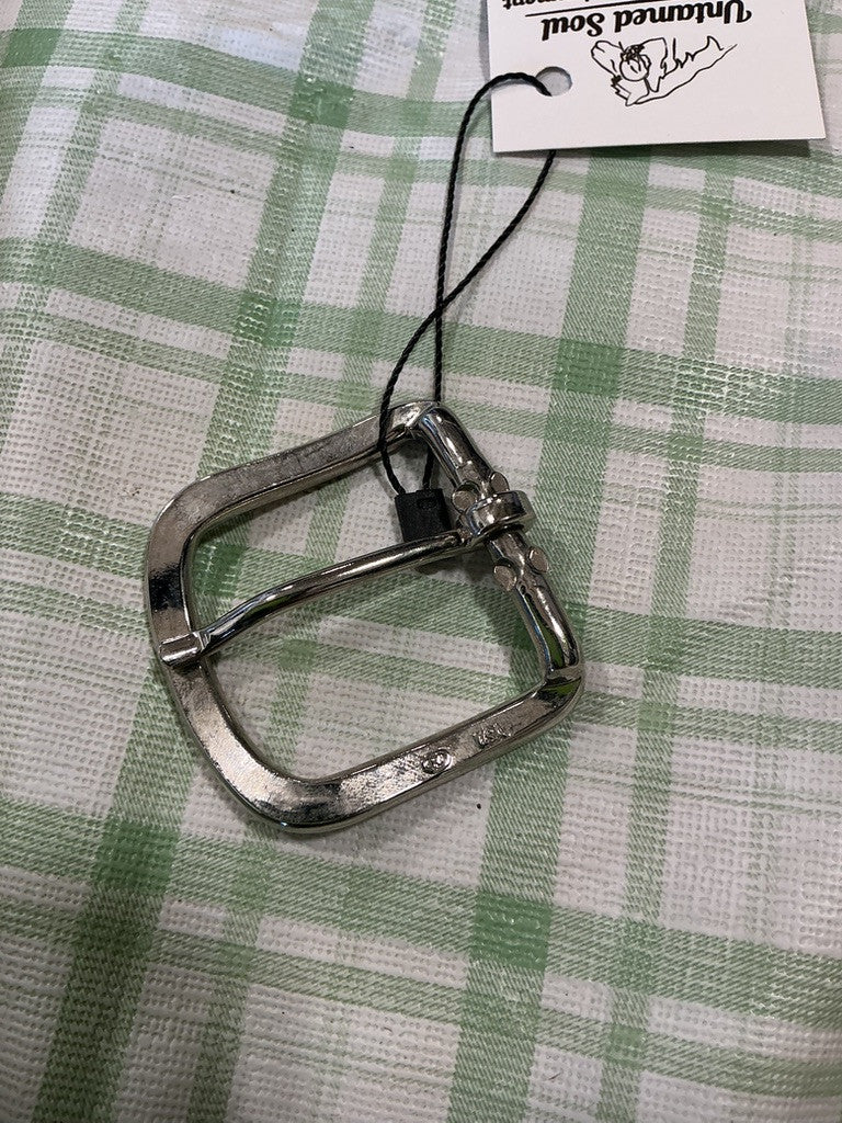 belt buckle silver 
